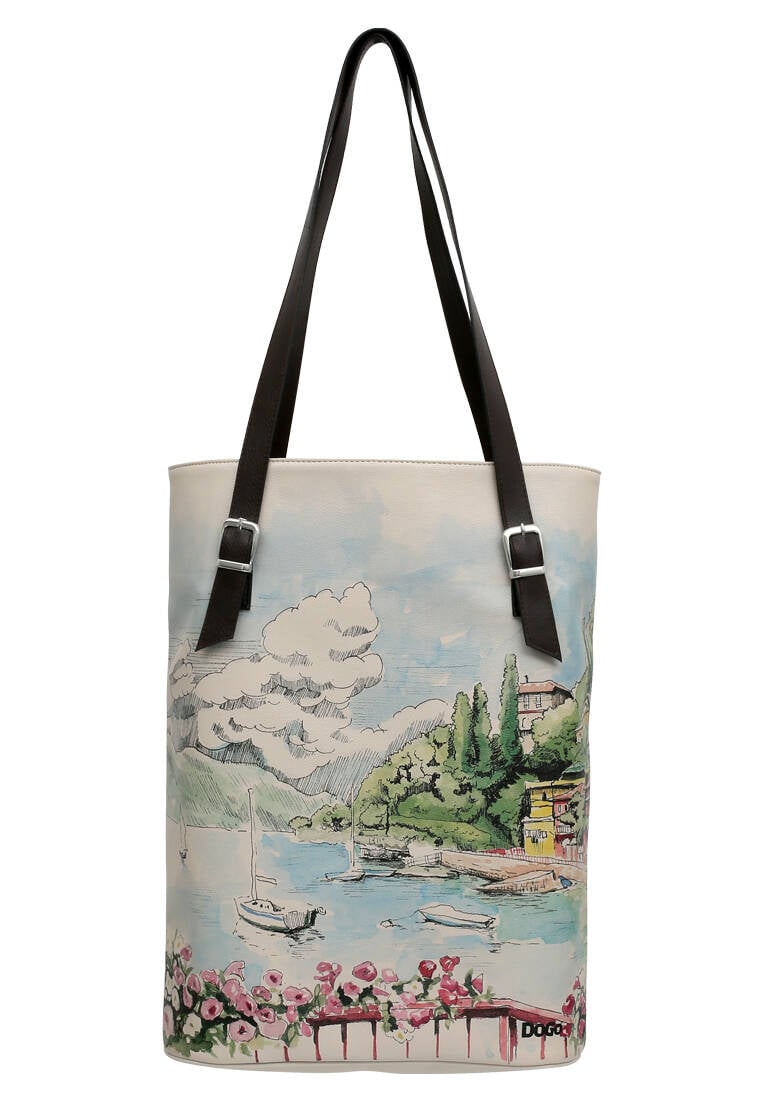 Women Vegan Leather Shoulder Bag - Lago di Como Design