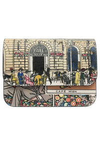 Women Vegan Leather Purse - Cafe Wien Design