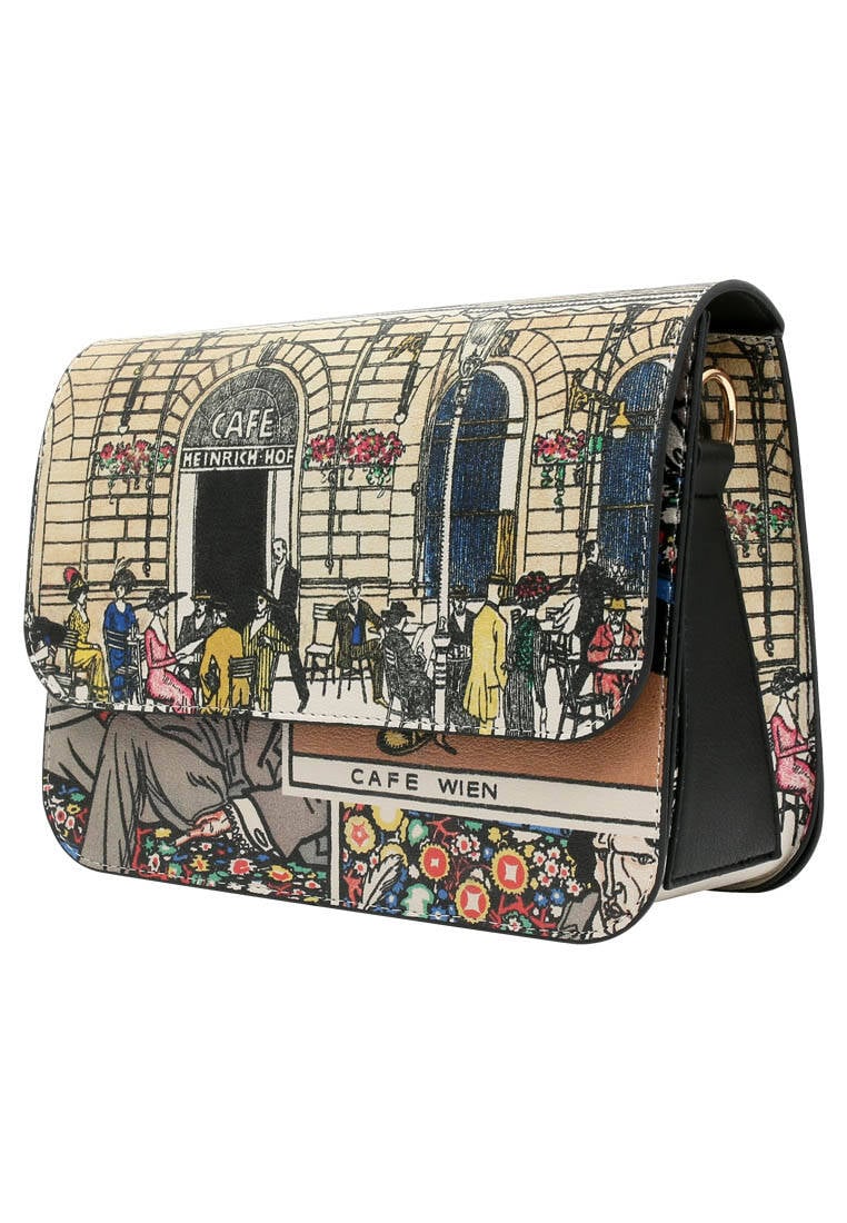 Women Vegan Leather Purse - Cafe Wien Design
