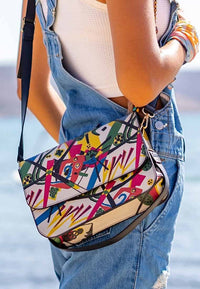 Women Vegan Leather Handbag - IN Chaos Design