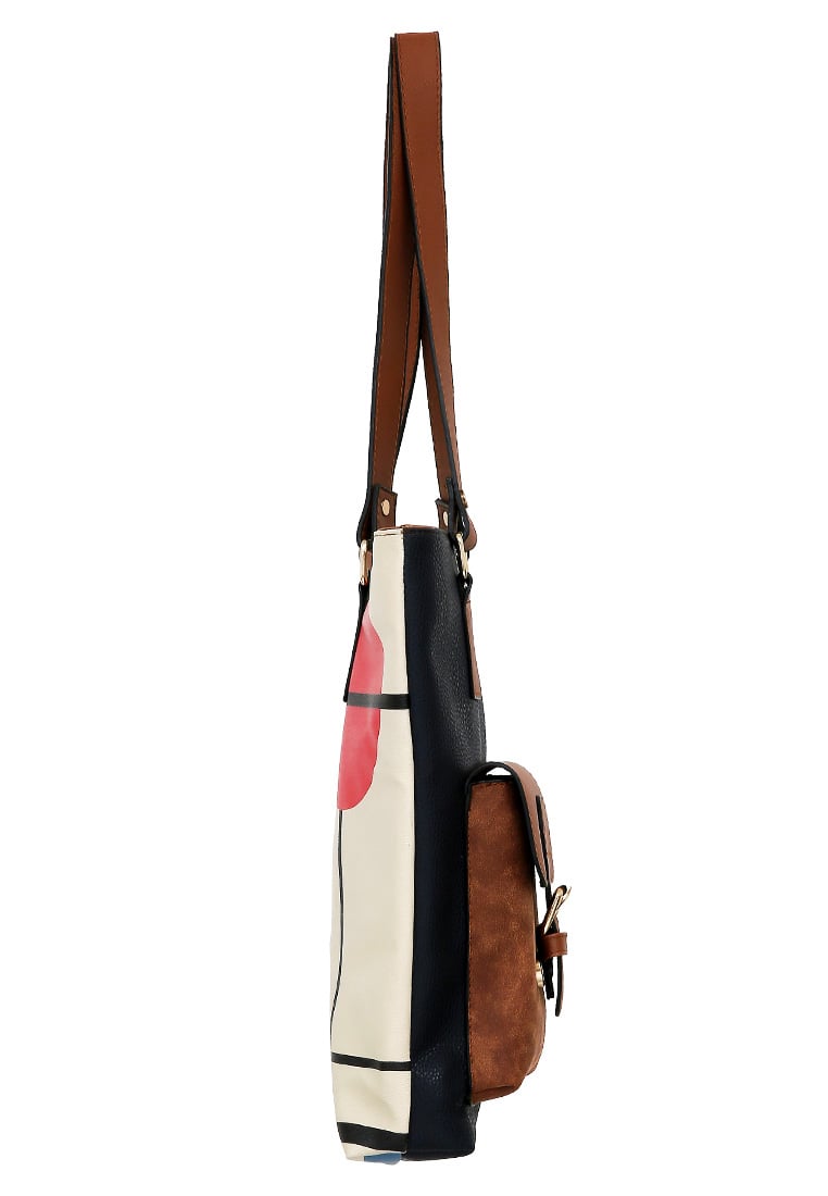 Women Vegan Leather Multicolor - Bauhaus Birdie Design