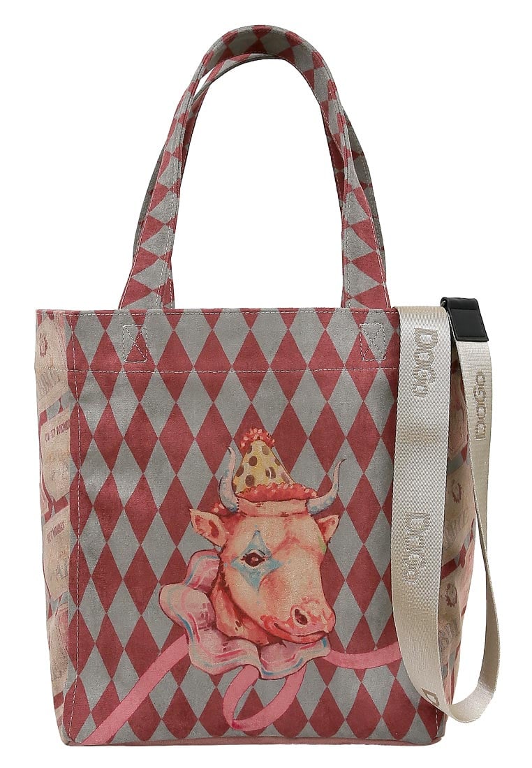 Women Vegan Multicolor Large Tote Bag - Abbie Design