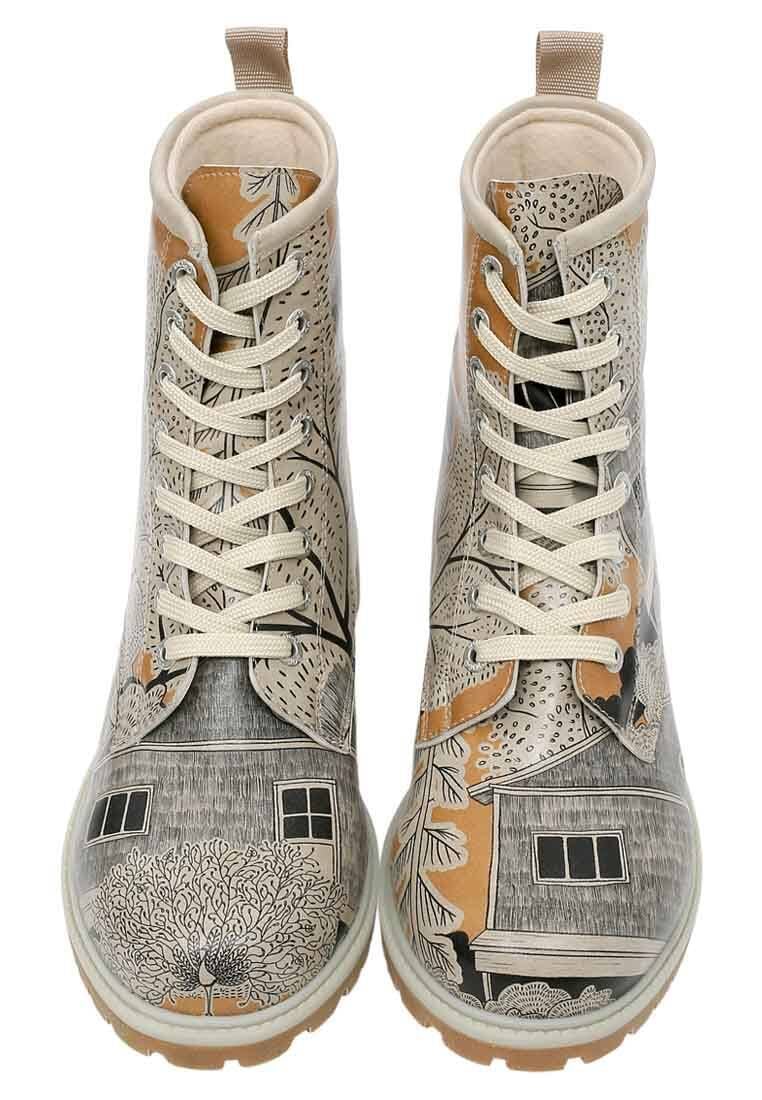 Women Vegan Leather Multicolor Long Boots - There You Are Design