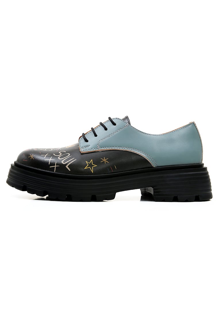 Women Vegan Leather Black Sneakers - Radiant Child Design