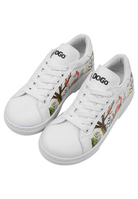 Unisex Kids Vegan Leather Sneakers - Better Together Design