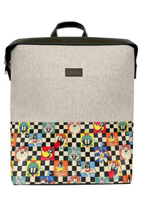 Unisex Vegan Gray Backpack - You're-Despicable Design